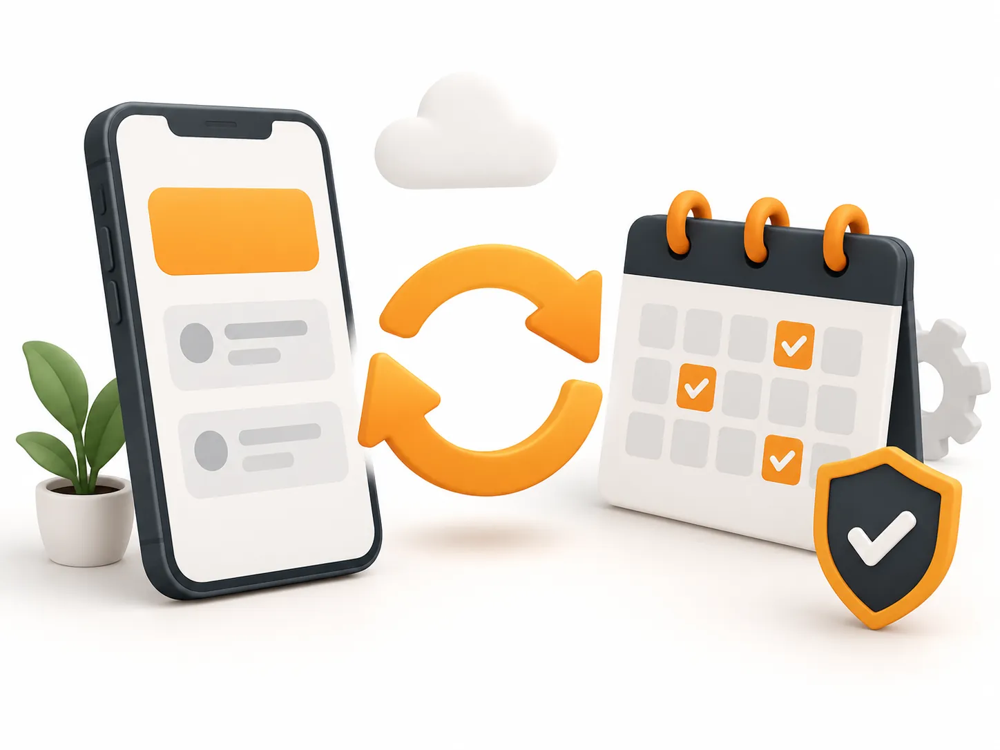 App 定期更新及保养的示意图